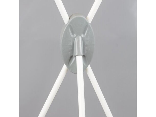 X banner 60x160 cm Premier con estructura de aluminio Blanco detalle 1