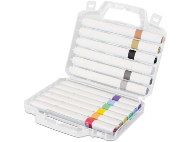 Set 12 rotuladores acrílicos Kolorin multiusos detalle 3