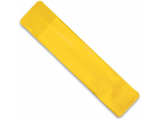 Funda boligrafo pvc amarillo amarillo