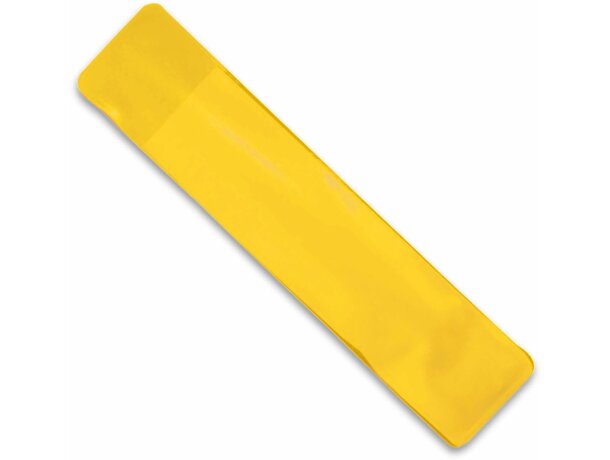 Funda de bolígrafo de pvc amarilla