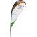 Soporte bandera gota 4 m para publicidad exterior