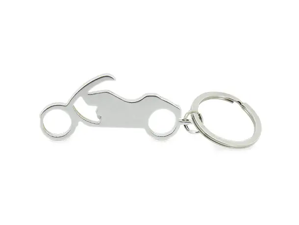 Llavero Metálico Con Logo De Honda Para Civic, CR-V, Jazz - Incluye Bolsita De Regalo Plateado