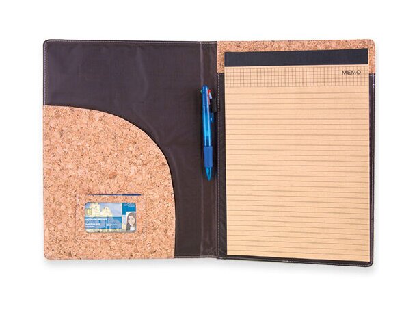 Portafolios con bloc corcho Leiba
