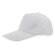 Gorra algodón peinado premium Narón personalizada blanco