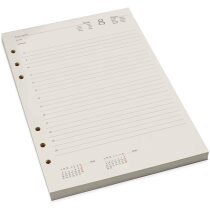 Recambio agenda día página con 376 hojas