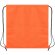 Bolsa saco de nonwoven naranja