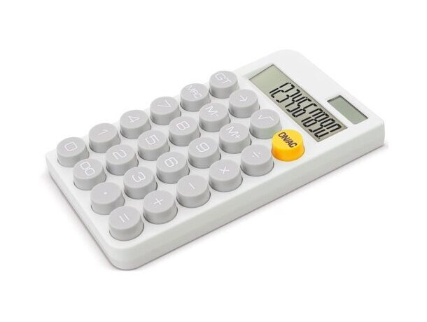 Calculadora mecánica Tekal con pantalla grande profesional detalle 1