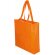 Bolsa non woven laminado color mate personalizada naranja