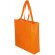 Bolsa non woven laminado mate Fern personalizada naranja