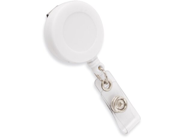 Portaindentificador extensible blanco detalle 1