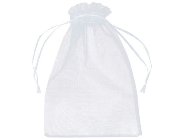 Bolsa regalo organza Chantal blanco