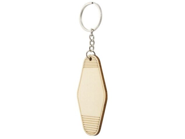 Llavero de madera paddle surf con grabación personalizada detalle 1