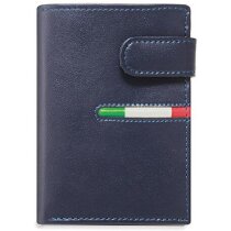 Cartera monedero con bandera de Italia