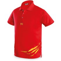 Polo de manga corta polietser detalles España Polo de manga corta polietser detalles España