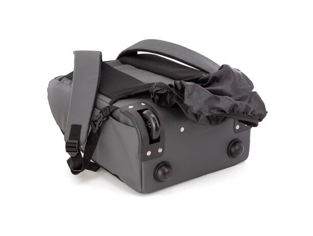 Mochila trolley Pierre Delone Traveller convertible Gris detalle 9