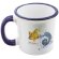 Mug ceramica sublimacion Nostalgia azul