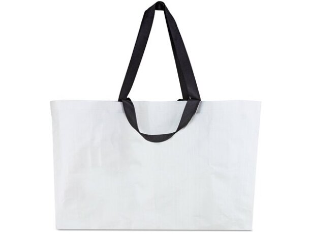 Bolsa polipropileno laminado brillo Merlin gran capacidad Blanco detalle 4