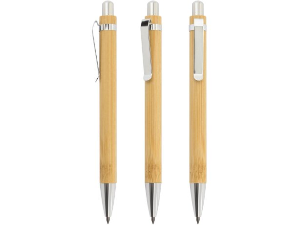 Lápiz infinito bambú Elastic Infinite grafito retráctil detalle 3