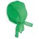 Bandana de algodón de colores personalizada verde
