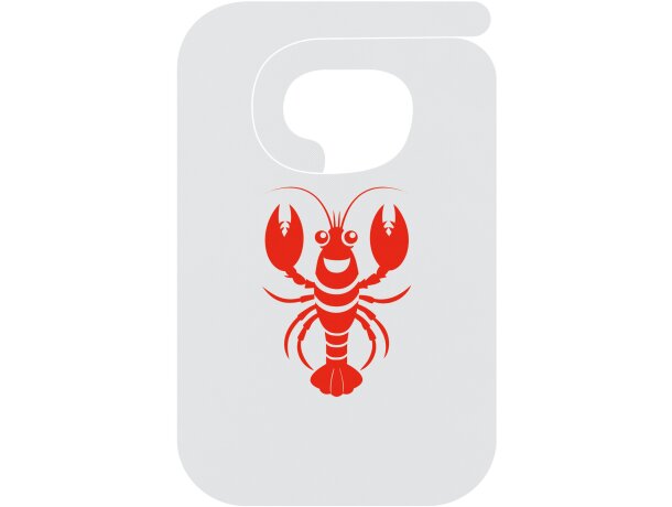 Babero adulto non woven Bogavant con impresión bogavante detalle 1