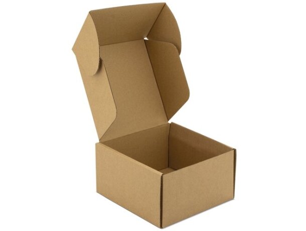 Caja de presentación cartón corrugado Mitsa kraft negro Natural Kraft detalle 2