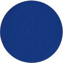 Alfombrilla circular de caucho azul