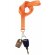 Lanyard metalico Lituan naranja