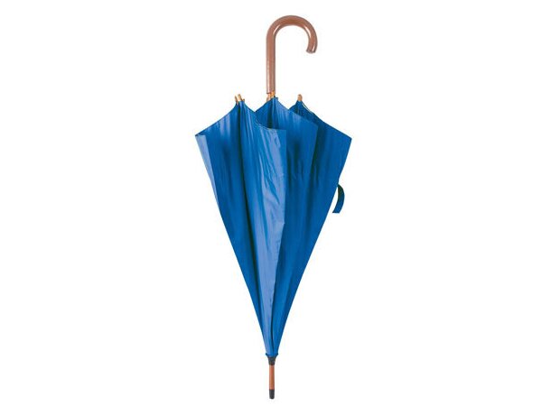 Paraguas paseo mango madera Zeist azul