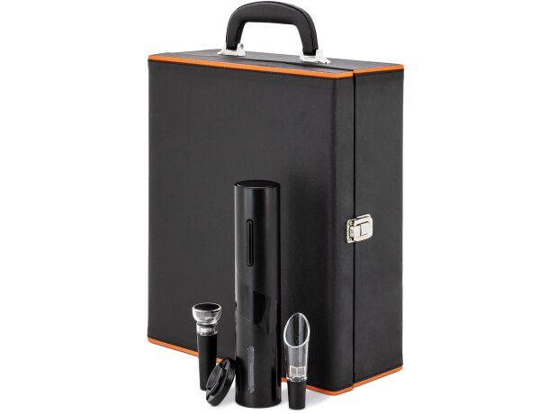 Set vino premium Salentino con sacacorchos eléctrico detalle 1