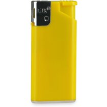 Mechero electróncio plano personalizado amarillo Mechero electróncio plano personalizado amarillo
