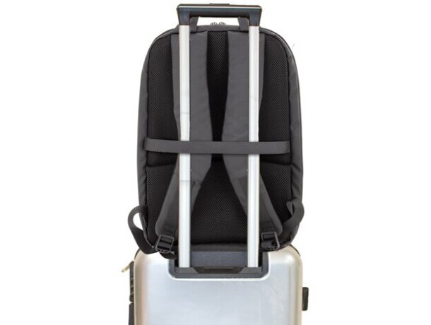 Mochila semirrígida Mayer Pierre Delone con puerto USB detalle 10