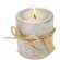 Vela aromática Stella en cemento decorativo con tres aromas Rosa detalle 8