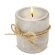 Vela aromática Stella en cemento decorativo con tres aromas Rosa detalle 9
