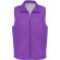 Chaleco Súper lila en poliéster transpirable
