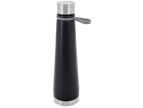 Botella acero "disen" negro