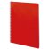 Libreta Livorno A4 con planning semanal y tapa de cartón resistente Rojo detalle 8