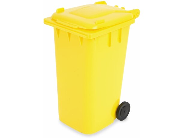 Lapicero contenedor amarillo amarillo