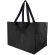 Bolsa polipropileno laminado brillo Merlin gran capacidad Negro
