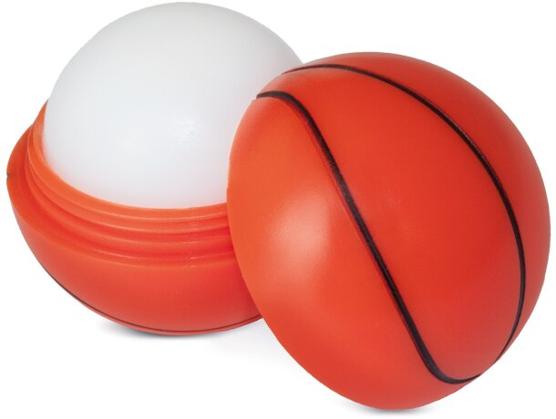 Bálsamo labial Sports con temática de baloncesto detalle 1