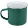Mug Charles metal 380ml con opción de sublimación Verde