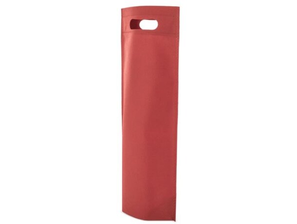 Bolsa non woven botella Payton rojo oscuro