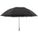 Paraguas Protocolo con varillas de fibra de vidrio y mango EVA Negro