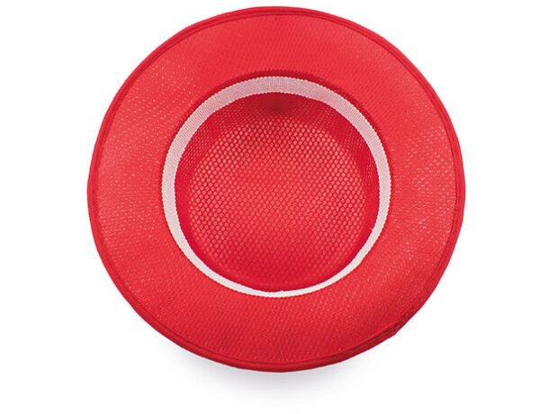 Sombrero ala ancha cordobes rojo