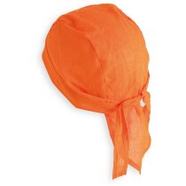 Bandana de algodón de colores personalizada naranja