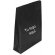 Bolsa con logo vertical de pvc ideal para regalos