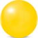 Pelota antiestrés de plástico pu Amarillo