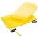 Poncho plegable Bross con bolsa rPET para campañas corporativas Amarilla detalle 3