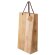 Bolsa papel efecto madera 2 botellas Abeto detalle 4