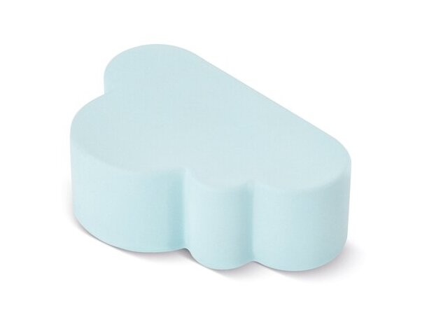 Nube antiestrés Nobelisa de poliuretano personalizable Azul claro detalle 7