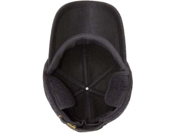 Gorra de lana Bradford con orejeras plegables ajustables detalle 2
